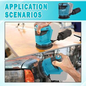 Cordless Random Orbital Sander Fits Makita 18V Battery