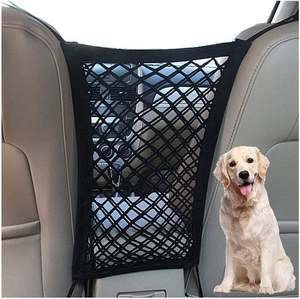 Pet Car Barrier Dog Back Seat Mesh Organiser