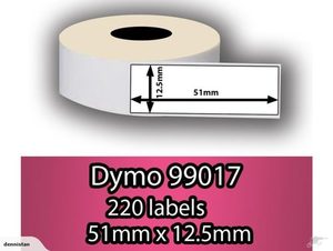 Antiques Collectables 1: Dymo Compatible Printing WhiteLabel51x12.5mm