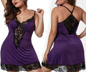 Sexy Lingerie Dress Lace Babydoll Chemise Size 26