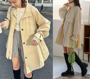 Trench Coat Wind Jacket