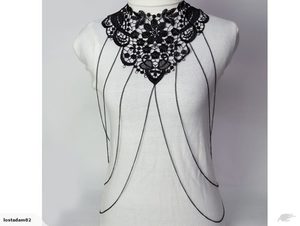 Jewellery And Watches 1: Retro Crochet Multi Chain Body Necklace