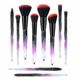 10pcs Crystal Make Up Brushes Makeup Brush Set