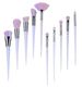 10pcs Makeup Brush Set + Cosmetic Bag