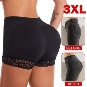 Under Garments: Butt Lifter Booty Shaper Padded Underwear Panty 3XL