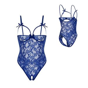 Sexy Lingerie Teddy Crotchless Nightie Bodysuit Dress Size 16