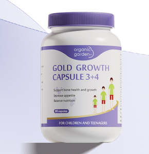 Multivitamins Minerals: Organic Garden Gold Growth Capsule