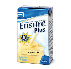 Nutrition Drink: ENSURE PLUS Liquid Banana/Choclate/Fruit/Vanilla 200ml