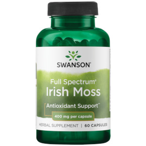 Vitamins & Supplements: Irish Moss (Full Spectrum) 400mg 60 Caps