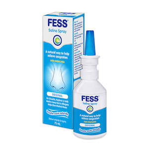 Blocked Runny Nose: FESS Saline Spray ORIGINAL 75ml