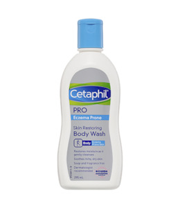 Cetaphil: Cetaphil Pro Eczema Prone Skin Restoring Body Wash 295 ml