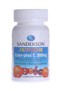 Sanderson: Sanderson Junior Ester-plex® C 110 Chewable Tablets
