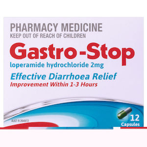 Anti Diarrhoea: Gastro Stop Capsules 2mg 20