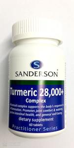 Sanderson: Sanderson Turmeric 28,000+ complex 60 Tablets