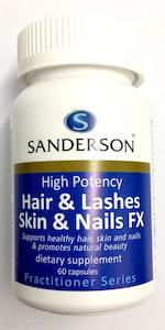 Sanderson: Sanderson Hair Lashes Skin Nails FX 60 Capsules
