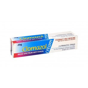 Antifungal Treatment: Clomazol 1% Topical Cream 20g Tube
