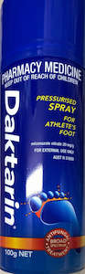 Antifungal Treatment: Daktarin Spray antifungal 100gm pharmacy medicine only
