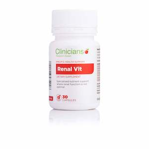 Clinicians: Clinicians Renal Vitamin 30 Capsules