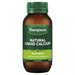 Thompsons: Thompsons Natural Liquid Calcium Capsules 60's