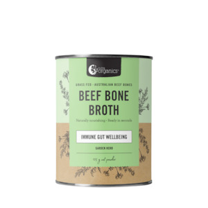Nutra Organics: Nutra Organics Beef Bone Broth Garden Herb 125 gm