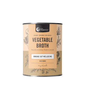 Nutra Organics: Nutra Organics Vegetable Broth Miso Ramen 125 gm