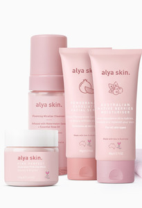 Alya Skin: Alya Skin Combo Pack (Mask, Scrub, Moisturiser, Cleanser)