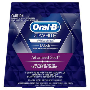 Oral B: Oral B 3D White Whitestrips Advance Seal 14 pack