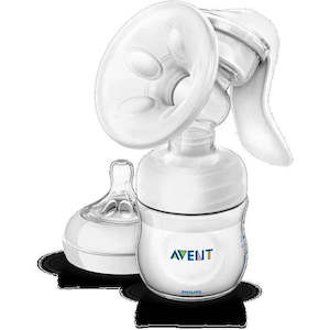 Philips Avent Manual breast pump with bottle
