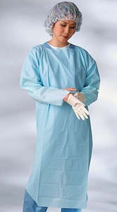Advance: Advance® Thumb Loop Style Isolation Gowns with ties