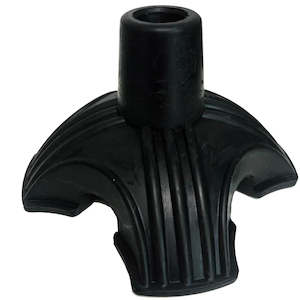 Allied Health: AML Deluxe Rubber Cane Tip - Black