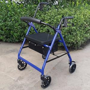 Allied Health: AML Four Wheeled - 7.3" Castors blue