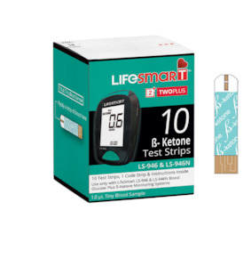 Lifesmart Blood Ketone Test Strips 10