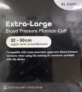 Omron Monitors: Extra Large Cuff suitable for Omron BP monitor