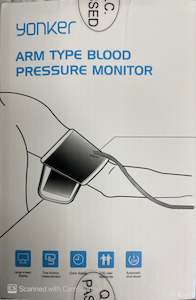 Omron Monitors: Yonker Arm type Blood Pressure Monitor
