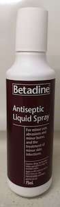Betadine Antiseptic Liquid Spray 75ml