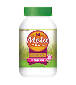 Constipation 1: Metamucil Fibrecaps 160