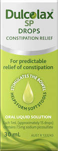 Constipation 1: Dulcolax Sp Drops Liquid 7.5Mg/Ml 30ml