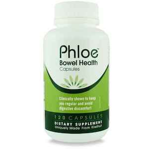 Phloe Healthy Bowel Capsules 120 Caps for Digestive Health