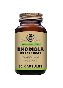 Solgar: Solgar SFP Rhodiola Root Extract 60 capsules