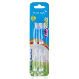 Baby Care: Baby Brush Replacement Baby Sonic® Electric Toothbrush Heads 18-36 mths (4 Pack)
