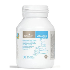 Kids Care: Bioisland VitaEyes for Children 60 Caps