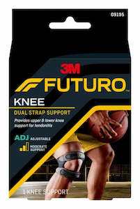 Futuro 1: FUTURO™ Dual Strap Knee Support 09195ENR, Adjustable