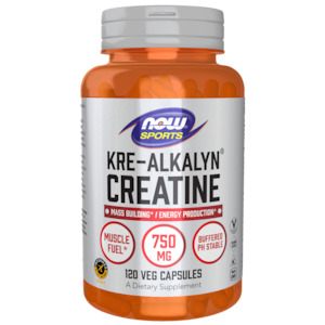 Now 1: Now Creatine Kre-Alkalyn®750mg 120VC