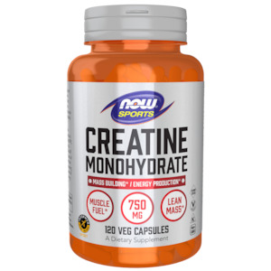 Now 1: Now Creatine Monohydrate 750mg 120VC