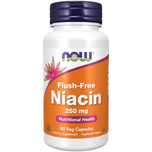 now Niacin 250mg flush-free 90VC
