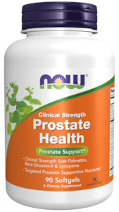 now Prostate Health Clinical Strength 90 Softgels