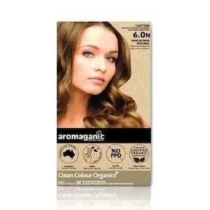 Hair Care: Aromaganic Hair Dye Dark Blonde 6.0N Australian Natural Organic Hair Dye