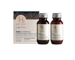 Holistic Pure Shampoo and Conditioner 50ml Travel Set