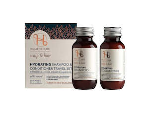 Hair Care: Holistic Hydrating Shampoo and Conditioner 50ml Travel Set