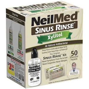 Neil Med Sinus Rinse Xylitol Kit 50ct